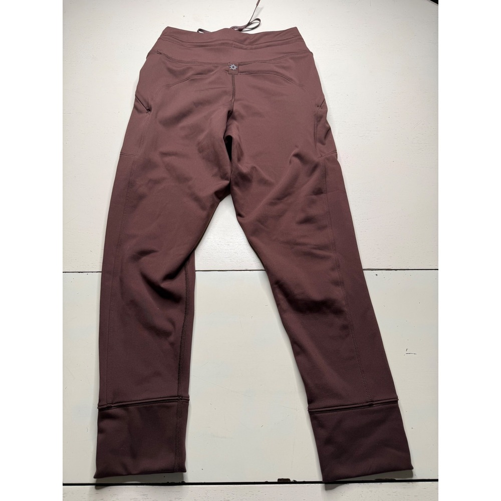 OFFLINE by Aerie Warmup Leggings Burgundy High Rise Women's  Size Large Short - Picture 3 of 7